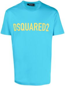 DSQUARED2 t-shirt à logo imprimé - Bleu