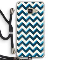 Onderbroken lijn: Samsung Galaxy A3 (2016) Transparant Hoesje met koord