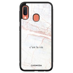 Samsung Galaxy A20e hoesje - C'est la vie