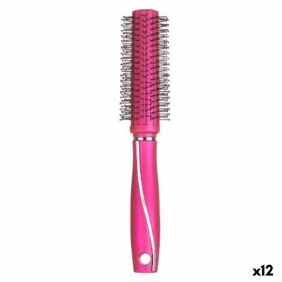 Ronde kwast Berilo 354 Fuchsia Siliconen Plastic (12 Stuks)