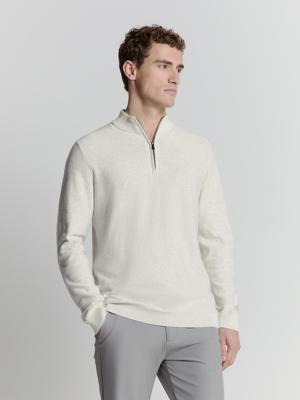 No- Excess Pullover Half Zip Melange Trui 013 Kit