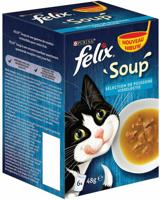 Felix soup vis selectie mp 6x48gr - Felix