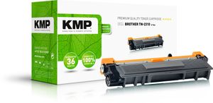 KMP Toner vervangt Brother TN2310 Compatibel Zwart 1200 bladzijden B-T56A 1261,0000