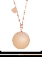 Proud MaMa Zwangerschapsketting Babybel Ketting Mother Fine pink