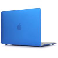 Laptop matte stijl beschermende case voor MacBook Air 13 3 inch A1932 (2018) (donkerblauw)