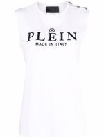 Philipp Plein débardeur Iconic Plein - Blanc