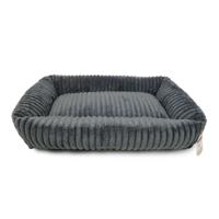 Hondenbed Gloria BELLVER Donker grijs M 80 x 60 x 20 cm