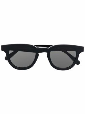 Retrosuperfuture lunettes de soleil à monture ronde - Noir