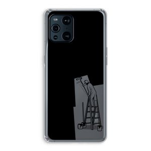 Musketon Painter: Oppo Find X3 Transparant Hoesje