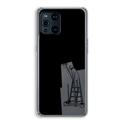 Musketon Painter: Oppo Find X3 Transparant Hoesje