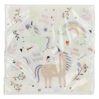 Folat BV Servetten unicorns & rainbows, 20st.