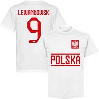 Polen Lewandowski 9 Team T-Shirt - thumbnail