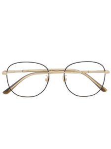Gucci Eyewear lunettes de vue à monture ronde - Or