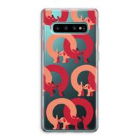 Dogs: Samsung Galaxy S10 Plus Transparant Hoesje