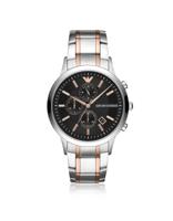 Emporio Armani Renato zwarte wijzerplaat roestvrij stalen HerenhorlogeAR11165 Emporio Armani Renato zwarte wijzerplaat roestvrij stalen HerenhorlogeAR11165