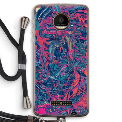 Sleeping Dreams: Motorola Moto Z Force Transparant Hoesje met koord