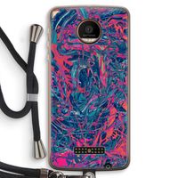 Sleeping Dreams: Motorola Moto Z Force Transparant Hoesje met koord