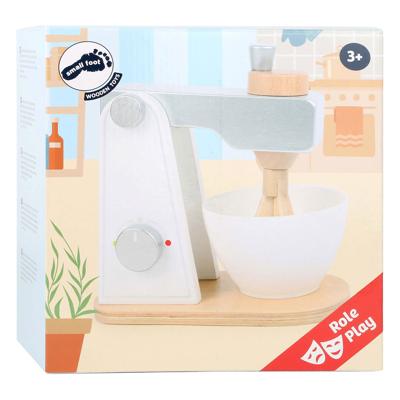 Small Foot houten mixer wit