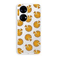 You Had Me At Pizza: Huawei P50 Transparant Hoesje
