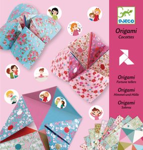 Origami - Happertje Bloemen van DJECO roze