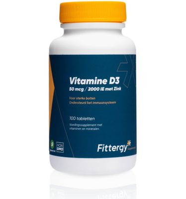 Vitamine D3 50mcg met zink