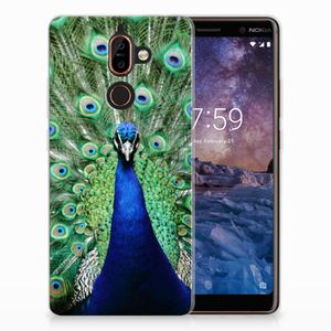 Nokia 7 Plus TPU Hoesje Pauw