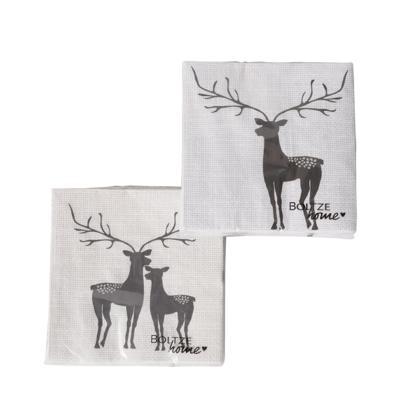 Boltze Home Servetten hert 20-dlg.