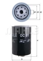 Oliefilter MAHLE, Diameter (mm)93,2mm, u.a. für Audi, VW, Volvo, Seat, ARO, Rover