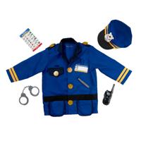 Melissa & Doug verkleedset politie inclusief walkietalkie met geluid