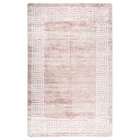 VidaXL Vloerkleed wasbaar anti-slip 160x230 cm beige