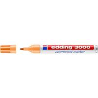 Viltstift edding 3000 rond 1.5-3mm lichtoranje | 10 stuks