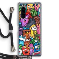 Vexx Mixtape: Sony Xperia 5 Transparant Hoesje met koord
