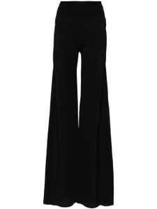 Rick Owens pantalon évasé Bias à coupe évasée - Noir