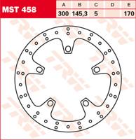 TRW Remschijf, remschijven voor de moto, MST458
