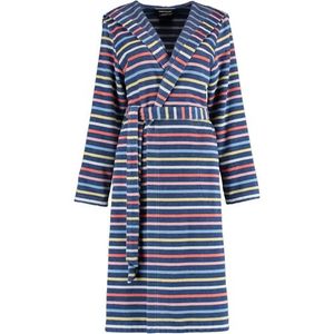 Cawö Cawö Dames Badjas 3344 Blau-multi 44
