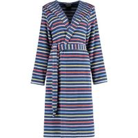 Cawö Cawö Dames Badjas 3344 Blau-multi 44