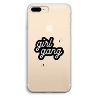 Girl Gang: iPhone 7 Plus Transparant Hoesje