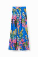 Lange tropische broek - BLUE - XXL