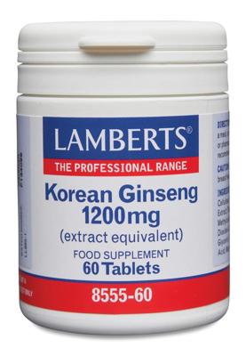 Lamberts Ginseng Koreaans 1200mg
