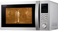 Sharp Home Appliances R-822STWE Aanrecht Combinatiemagnetron 25 l 900 W Roestvrijstaal - thumbnail