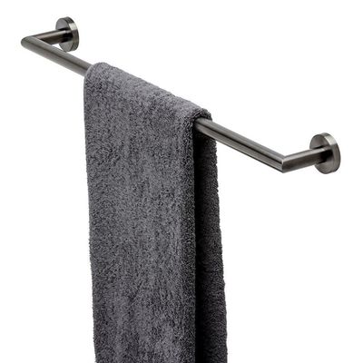 Geesa Nemox Handdoekrek 64.8cm Zwart metaal geborsteld 916507-09-60