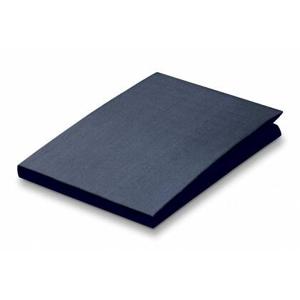 Percale Hoeslaken Navy | 220 cm x 140 cm | Blauw | Katoen