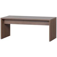 WOOOD Freeke Salontafel - Noten Fineer - Bruin - 38x91x45