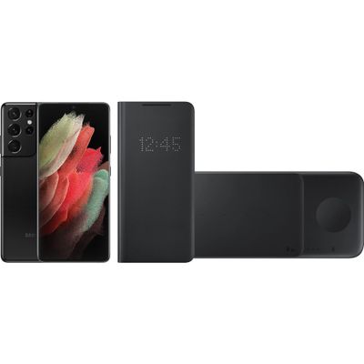 Starterspakket - Samsung Galaxy S21 Ultra 128GB Zwart 5G