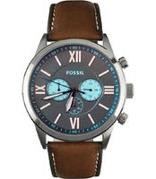 Horlogeband Fossil BQ2111 Leder Bruin 26mm - thumbnail