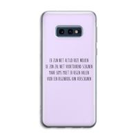 Regenboog: Samsung Galaxy S10e Transparant Hoesje