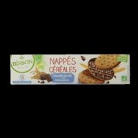 Bisson Melk chocolade frosted granenkoekjes bio 140 Gram