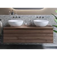 Onderkast BWS Anubis 120cm 1 Lade Sonama Brown Eiken OP=OP