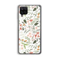 Sweet little flowers: Samsung Galaxy A12 Transparant Hoesje Sweet little flowers: Samsung Galaxy A12 Transparant Hoesje