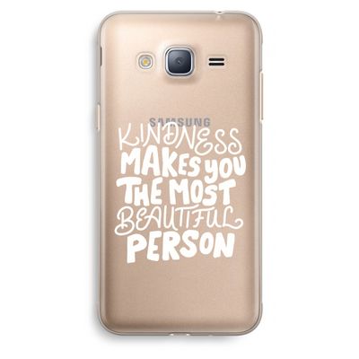 The prettiest: Samsung Galaxy J3 (2016) Transparant Hoesje